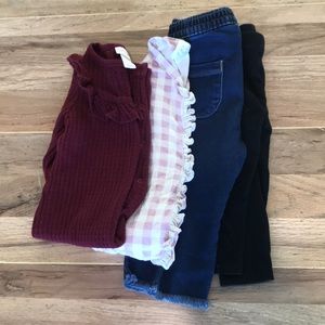 Lot of Baby 6-9 Months Cat & Jack, Spearmint Love